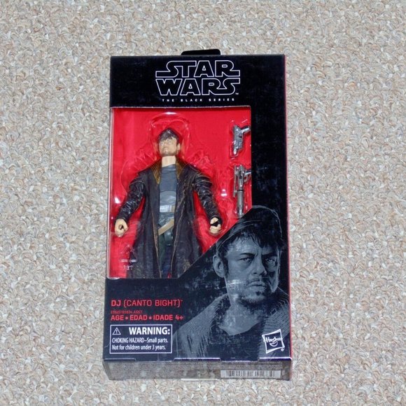 2017 Hasbro Star Wars The Last Jedi 6" Black Series DJ (Canto Bight) MIB New - Picture 1 of 10